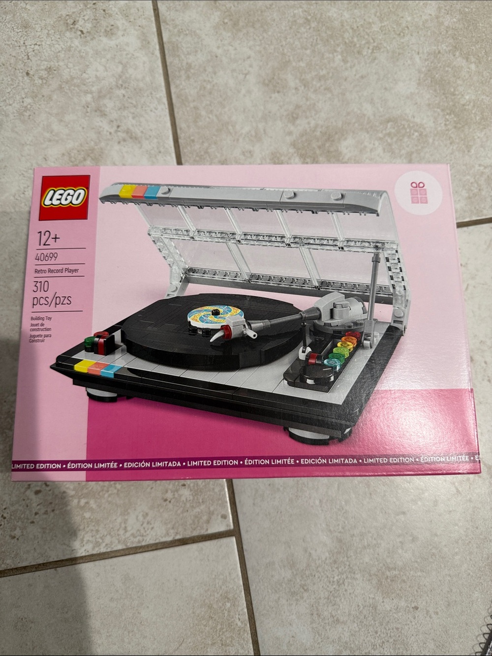 LEGO Retro Record Player 40699 NWT unopened- hard to find